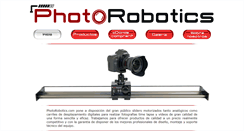 Desktop Screenshot of photorobotics.com